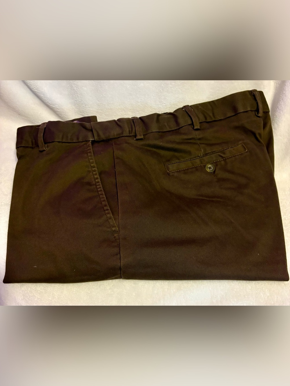 Architect Men's Dark Brown Chinos - Slim Straight